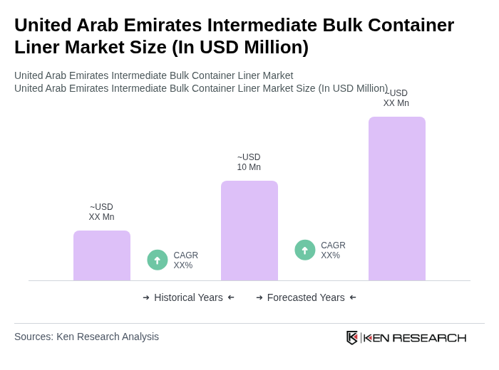 United Arab Emirates Intermediate Bulk Container Liner Market Size